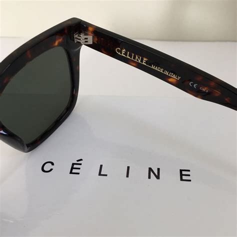 real vs fake celine triomphe sunglasses|How to Spot Real Phoebe Philo.